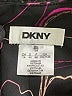 DKNY 100% Polyester Print Black Cocktail Dress Size 14 - photo 7