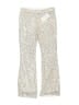 Cat & Jack 100% Polyester Tweed Silver Casual Pants Size 10 - 12 - photo 1