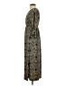 Lapogee Paisley Gray Casual Dress Size S - photo 5