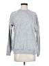 H&M Solid Gray Sweatshirt Size XS - photo 1