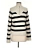 Zara Stripes Ivory Pullover Sweater Size S - photo 1