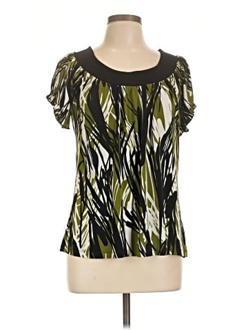 Worthington Short Sleeve Blouse (view 1)
