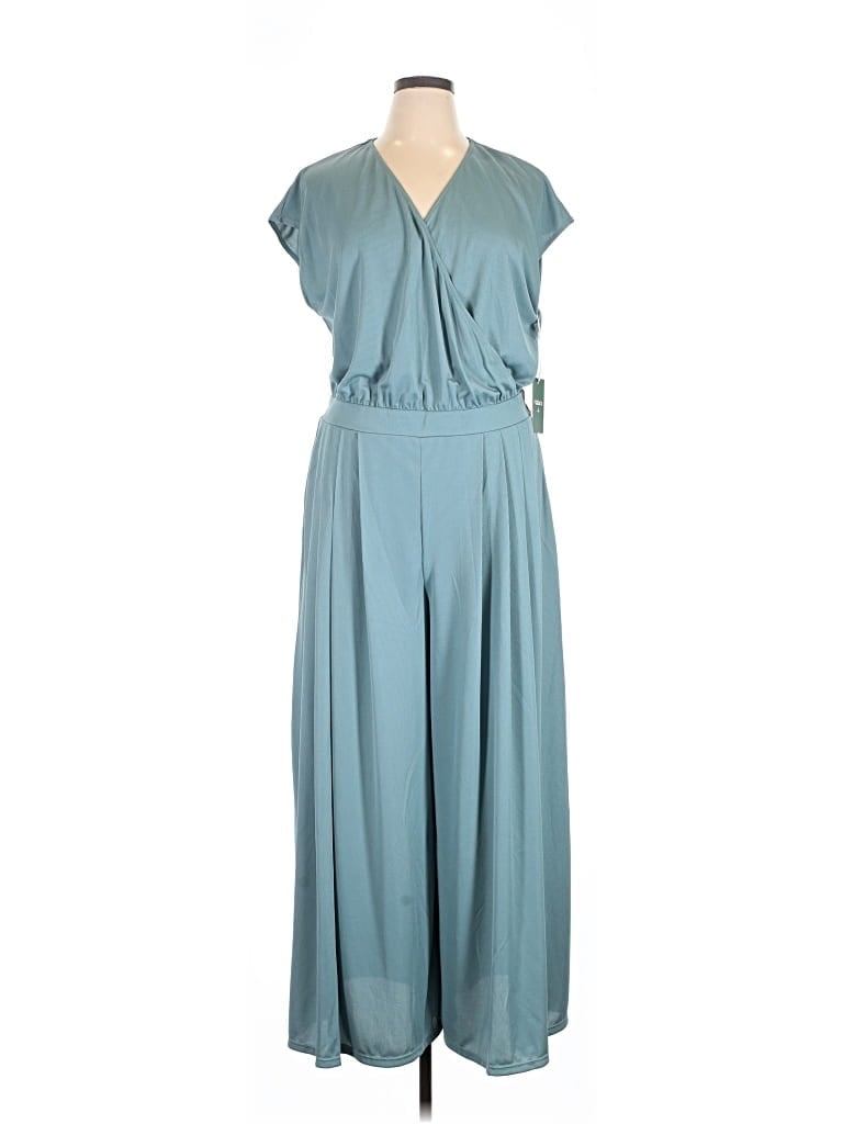 Pre-owned Halara Jumpsuit In Teal