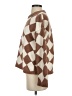 Madewell Checkered-gingham Brown Pullover Sweater Size XXS - photo 5