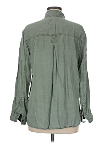 American Eagle Outfitters Long Sleeve Button-Down Shirt (view 2)