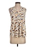 Maeve 100% Polyester Tan Sleeveless Blouse Size 0 - photo 1