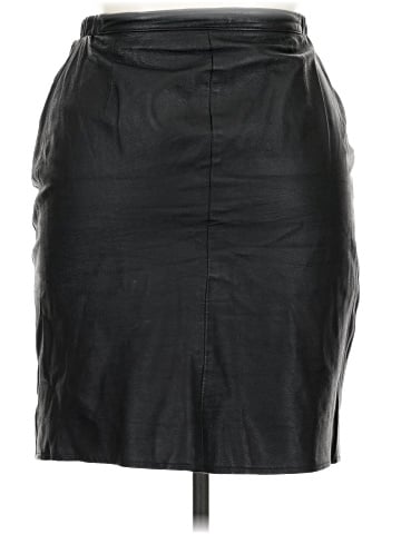 Jacqueline Ferrar Faux Leather Skirt (view 2)