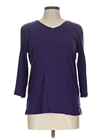 Chico's 3/4 Sleeve T-Shirt (view 1)