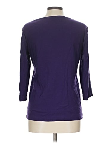 Chico's 3/4 Sleeve T-Shirt (view 2)