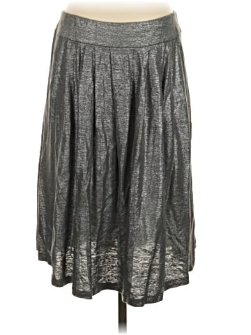 Eileen Fisher Faux Leather Skirt (view 2)