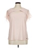 Calvin Klein Pink Short Sleeve Blouse Size XL - photo 1