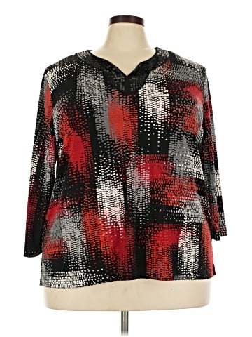 Alfred Dunner 3/4 Sleeve Blouse (view 1)