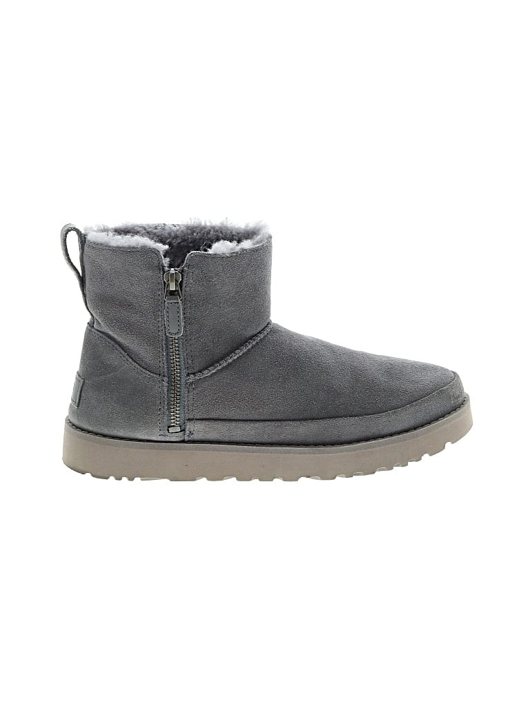 Pre-owned Ugg Ankle Boots In Gray