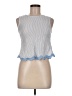 Mine Blue Sleeveless Top Size M - photo 1