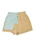 Fabletics Color Block Yellow Athletic Shorts Size 10 - photo 1