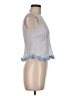 Mine Blue Sleeveless Top Size M - photo 4