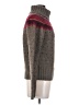 J.Crew Fair Isle Polka Dots Brown Gray Turtleneck Sweater Size S - photo 4
