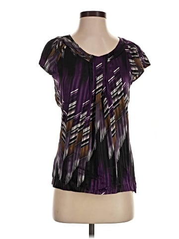 Classiques Entier Short Sleeve Silk Top (view 1)
