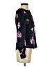 Joie 100% Polyester Black Long Sleeve Blouse Size XXS - photo 4