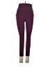 Athleta Solid Burgundy Active Pants Size S - photo 1