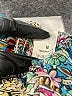 Unbranded 100% Polyester Paisley Blue Shorts Size M - photo 3