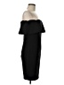 Bardot Solid Black Cocktail Dress Size 6 - photo 4