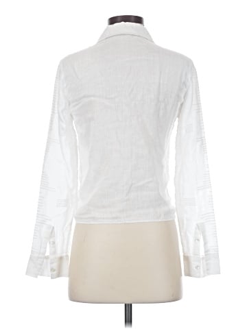 Ecru Long Sleeve Blouse (view 2)