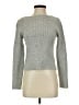 MNG Metallic Gray Turtleneck Sweater Size S - photo 1