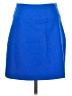 Cache Solid Blue Casual Skirt Size 2 - photo 1