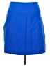 Cache Solid Blue Casual Skirt Size 2 - photo 2