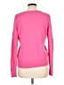 Halogen 100% Cashmere Pink Cashmere Pullover Sweater Size L - photo 2