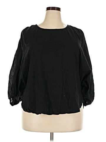 World Market 3/4 Sleeve Blouse (view 1)