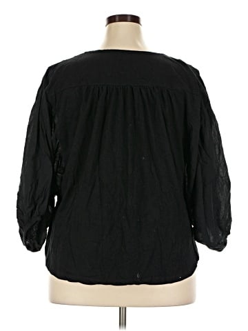 World Market 3/4 Sleeve Blouse (view 2)