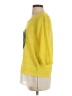 Signature Studio 100% Polyester Yellow 3/4 Sleeve Top Size S - photo 5