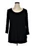 Rio & Rian Black 3/4 Sleeve Top Size 1X - photo 1