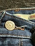 Levi's Solid Blue Jeans Size 18 - photo 4