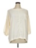 Chico's 100% Polyester Ivory 3/4 Sleeve Blouse Size XL - photo 1