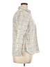Talbots Tweed Gray Long Sleeve Button-Down Shirt Size XL Petite - photo 4