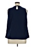 Roaman's 100% Polyester Blue Sleeveless Blouse Size 14W - photo 2