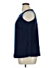 Roaman's 100% Polyester Blue Sleeveless Blouse Size 14W - photo 5