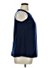 Roaman's 100% Polyester Blue Sleeveless Blouse Size 14W - photo 4