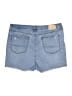 Seven7 Blue Denim Shorts Size 16 - photo 2