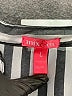 Mix & CO Stripes Silver Long Sleeve Blouse Size L - photo 7