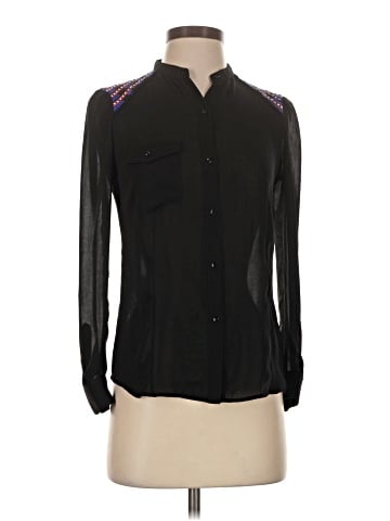 Joe's Jeans Long Sleeve Blouse (view 1)