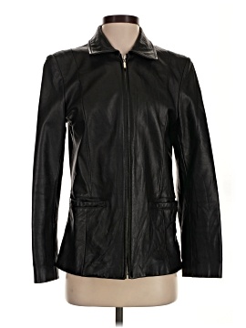 Casual Corner Faux Leather Jacket