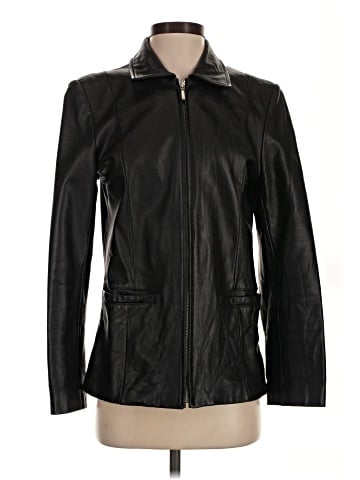 Casual Corner Faux Leather Jacket (view 1)
