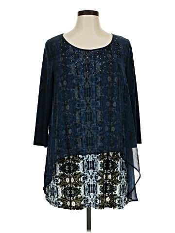 Style&Co 3/4 Sleeve Blouse (view 1)