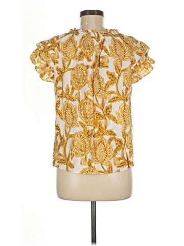 Rose + Olive Short Sleeve Blouse (view 2)