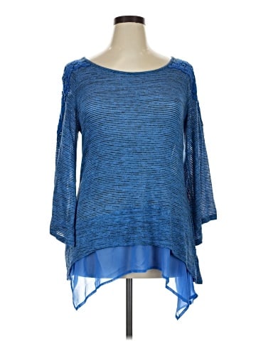 Energe World Wear 3/4 Sleeve Top (view 1)