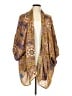 Cha Cha Vente Brown Kimono Size M - photo 1